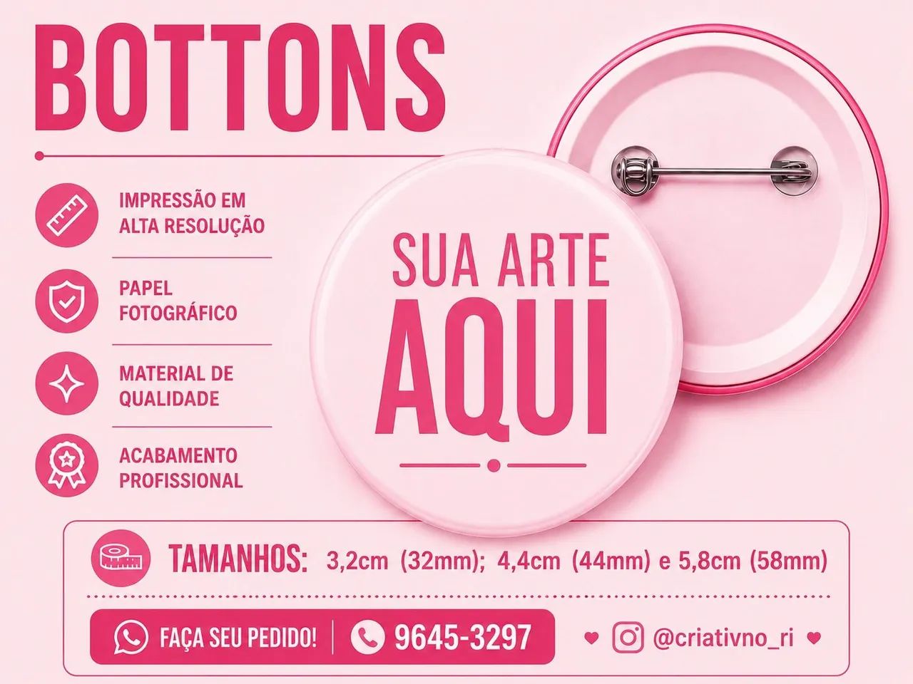 Bottons Personalizados 
