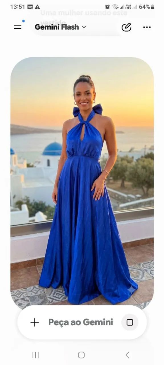 Vestido de Festa tamanho P