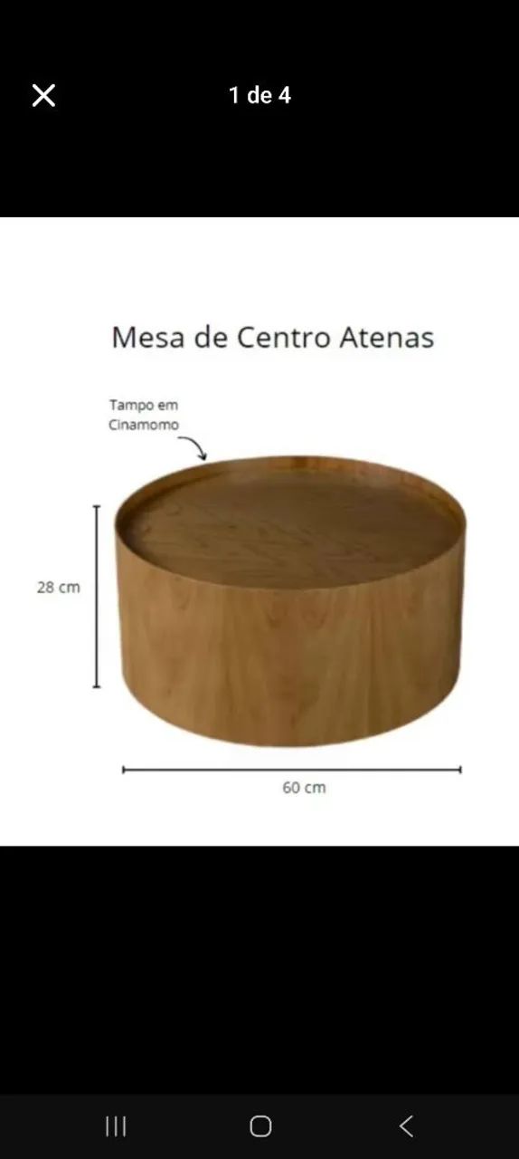 Mesa de Centro - Moderna - Nova - Foto 4