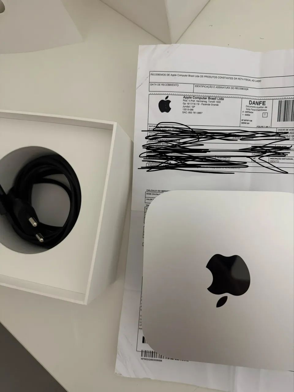 Mac Mini m4 16ram 256ssd com nota fiscal e garantia na Apple até setembro - Foto 2