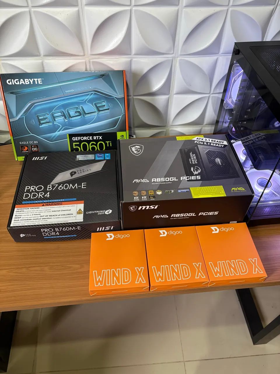 Pc Gamer ( Setup completo ) Com Wi-fi e Bluetooth  - Foto 2