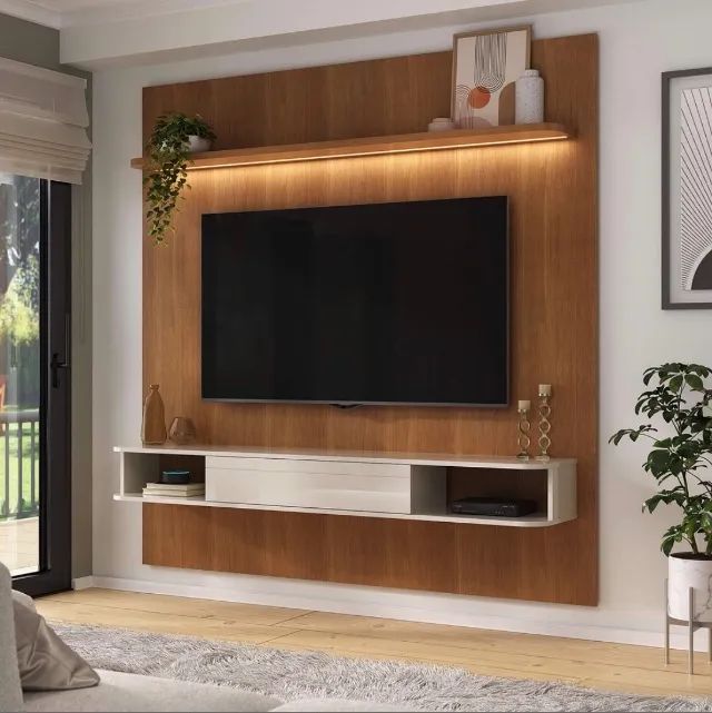 Painel Verona 75 com Nicho Curvo
