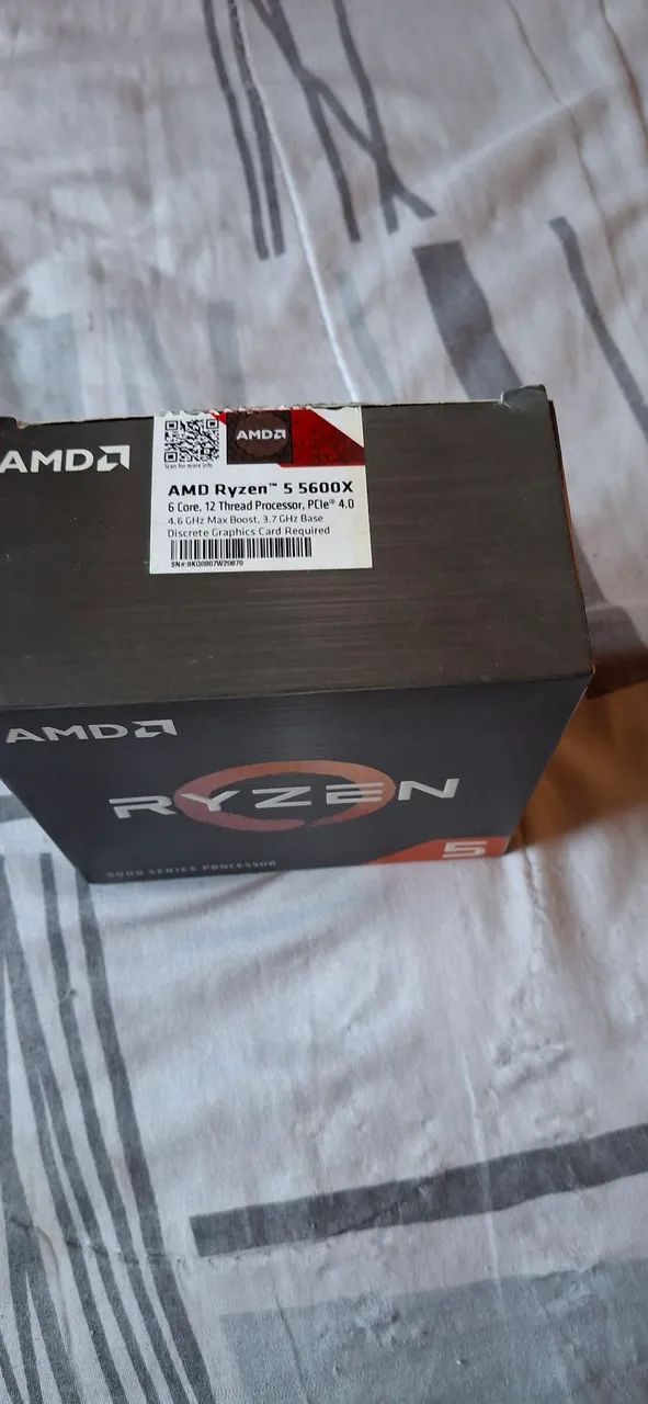 Processador amd ryzen 5 5600x  - Foto 4