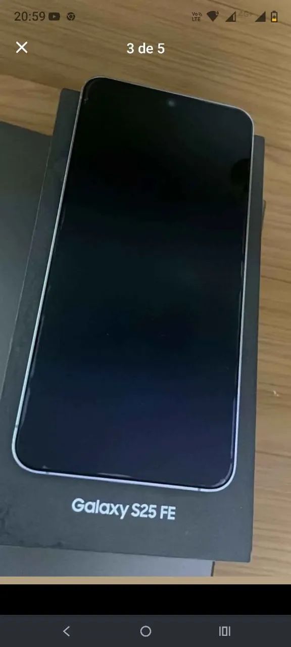 Samsung S25 FE 256gb na garantia!! - Foto 4