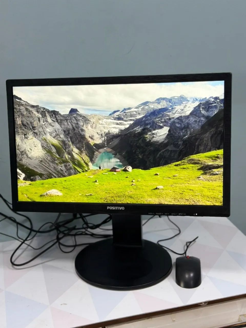 Monitor LED 22 Polegadas Positivo 22MP55PJ com Suporte Regulável e HDMI   - Foto 5