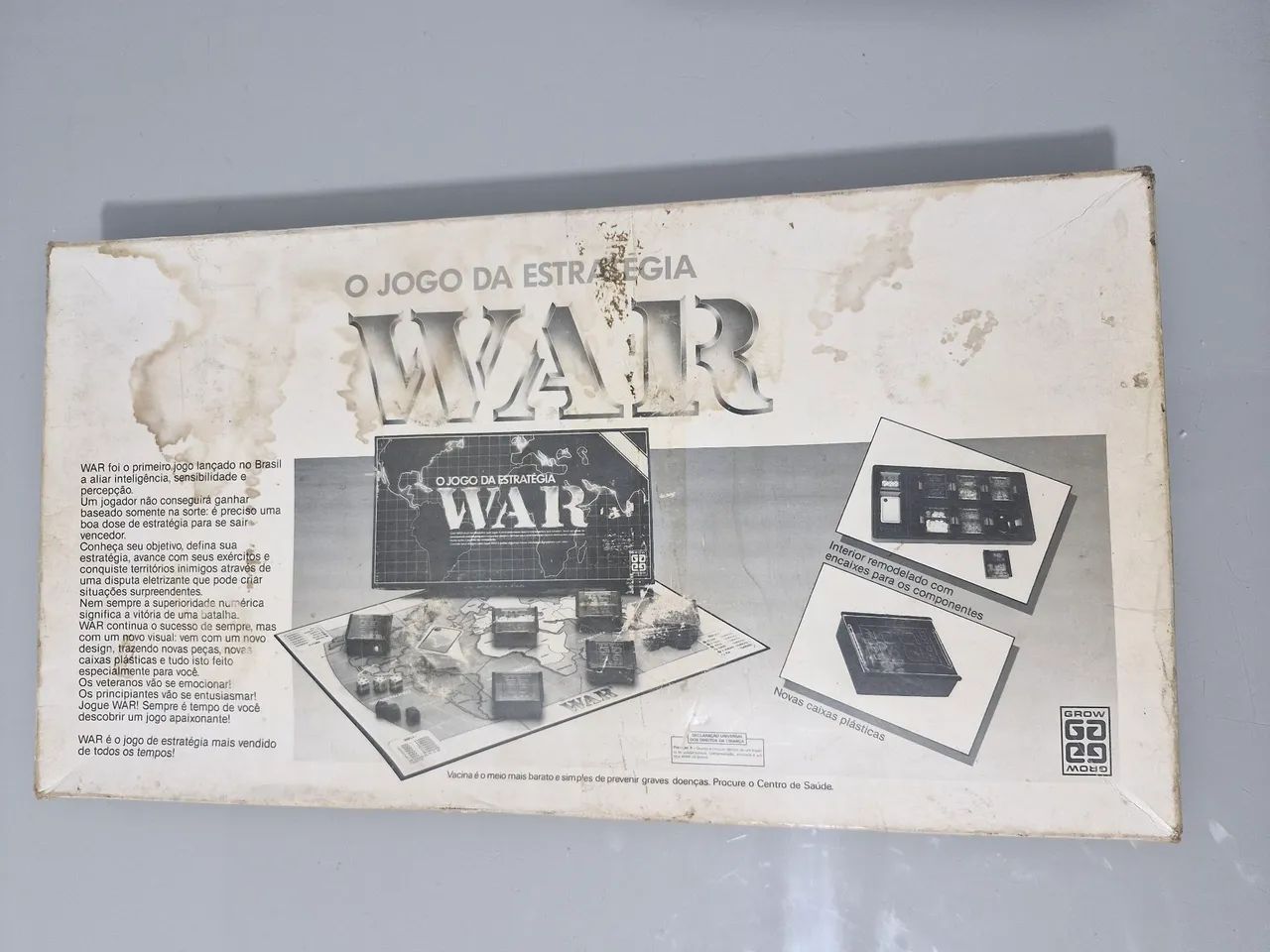 Jogo War Antigo - Versão de 1988 - Foto 3