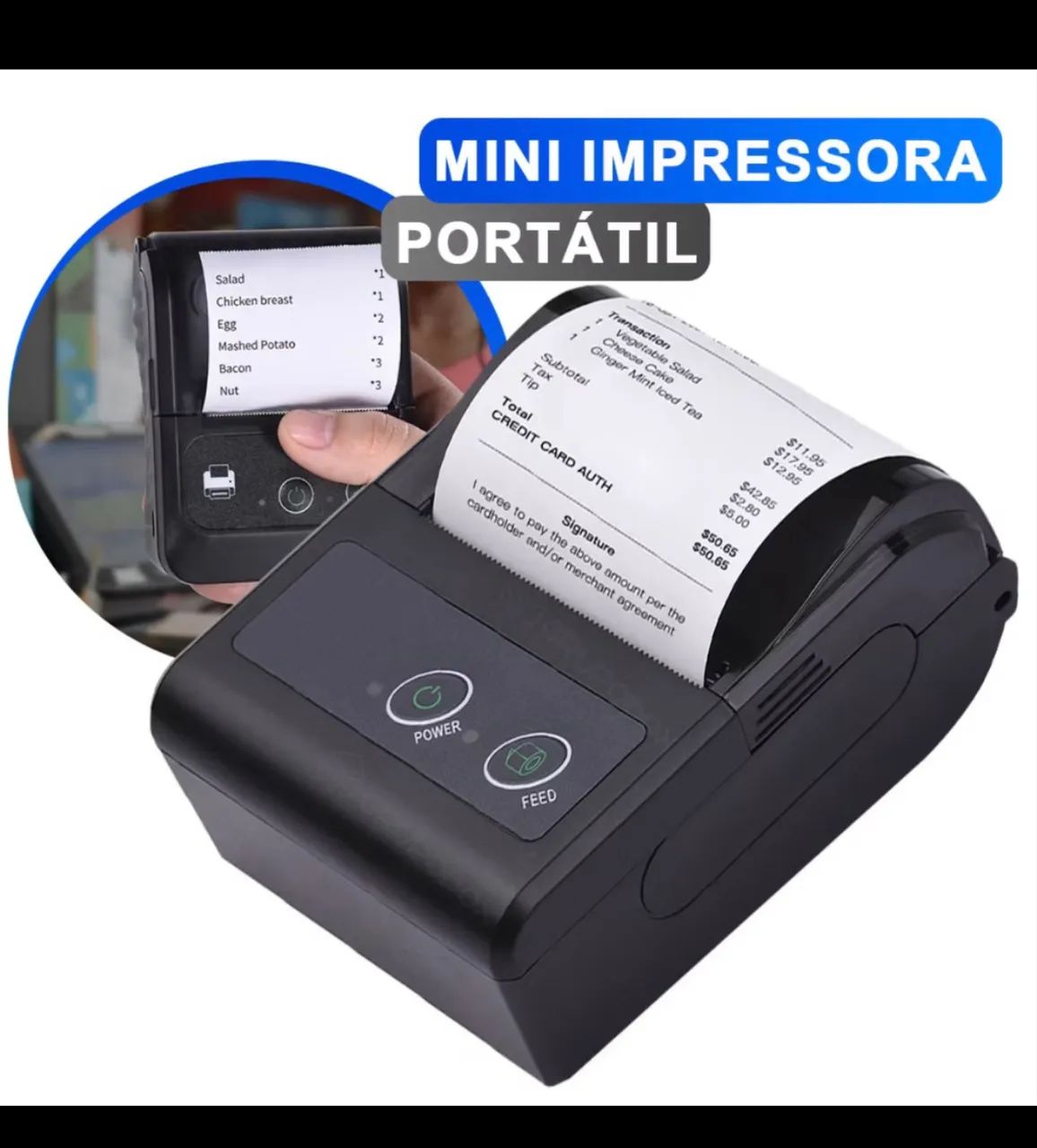 MINI IMPRESSORA - Foto 4