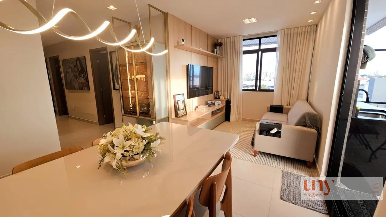 Cobertura linear com 103 m², 3 quartos e piscina privativa no Aeroclube - Foto 2