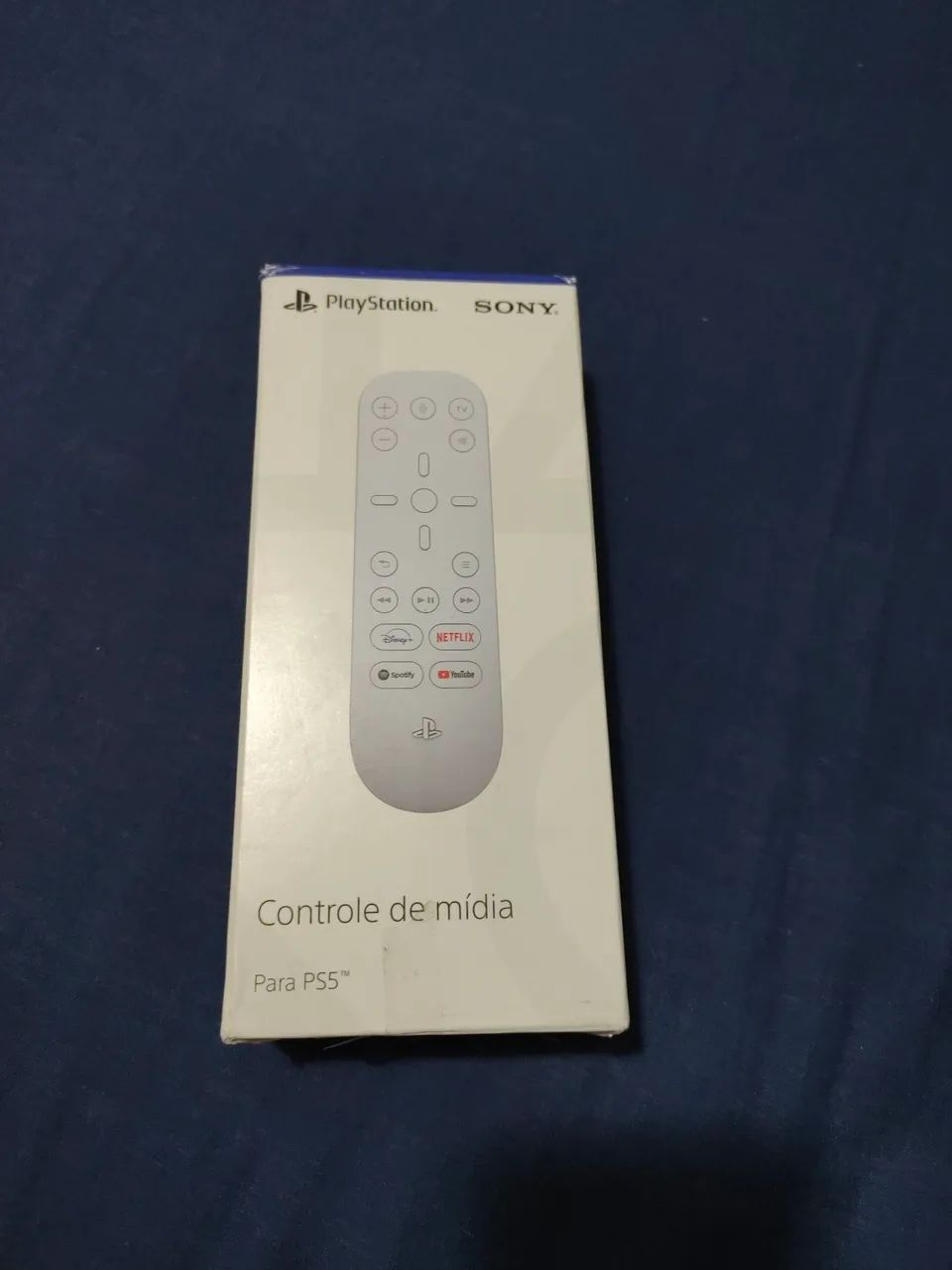 Controle de Mídia Playstation 5