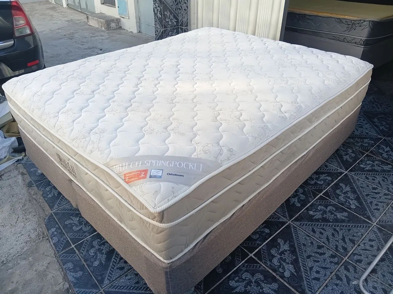 Cama Queen Luxo molas ensacadas  - Foto 2