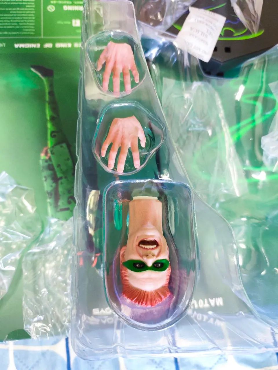 Mars Toys バットマン フォーエバー リドラー1/6 フィギュア 新品 Mars Toys Charada Batman Forever Riddler Jim Carrey | Frete grátis