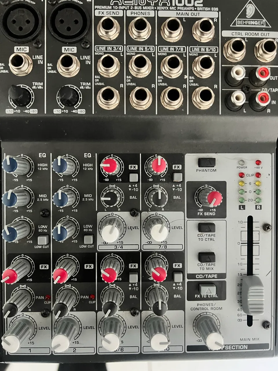 Behringer PMP560M Mesa Amplificada Impecável - Instrumentos