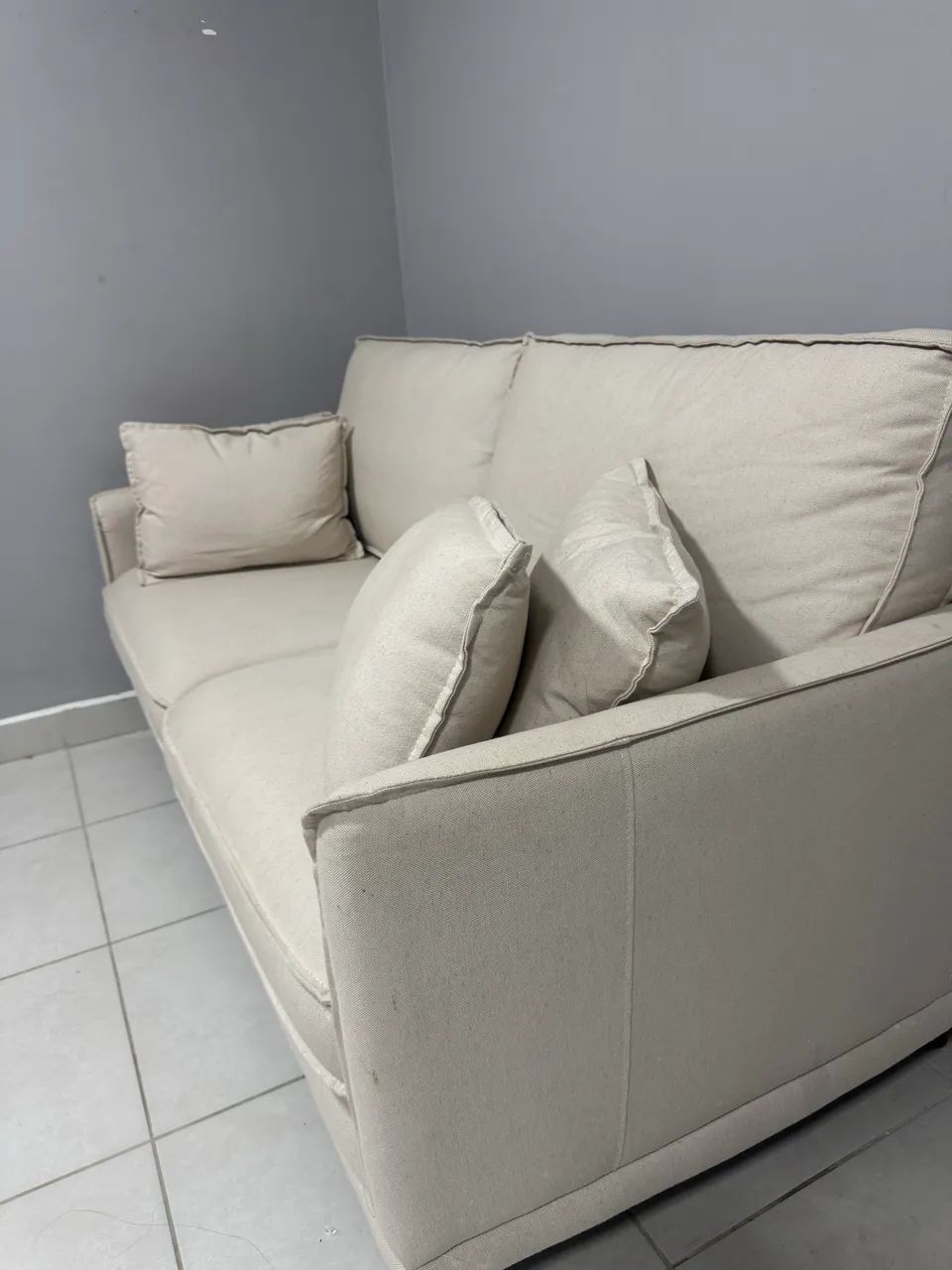 Sofá linho sofisticado  - Foto 2