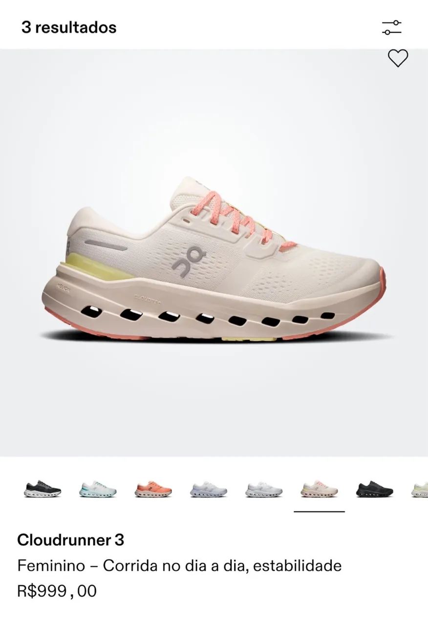 Tênis ON - Cloudrunner 3 