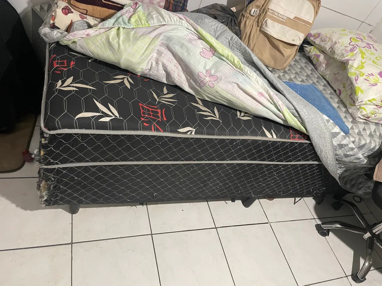 Cama solteiro box 65576113890689120