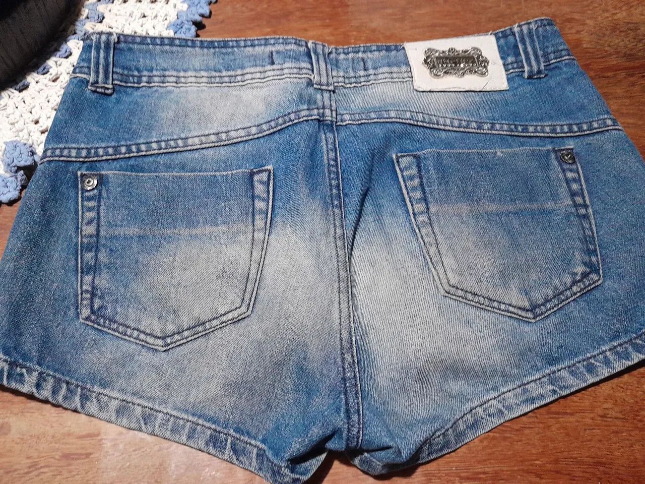 Shorts biótipo bordado tam.38 - Foto 2