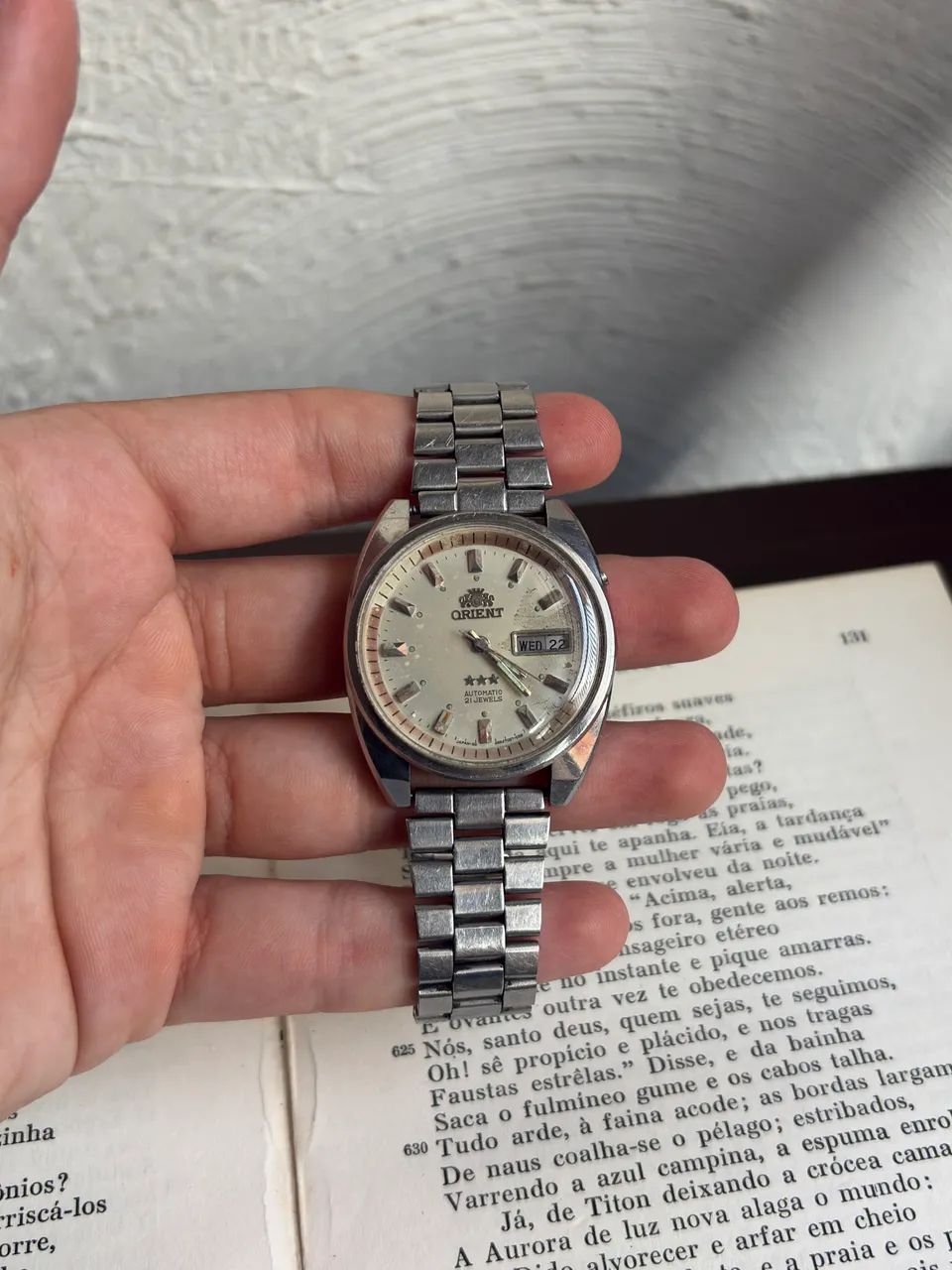 Relogio Orient 3 estrelas automático vintage