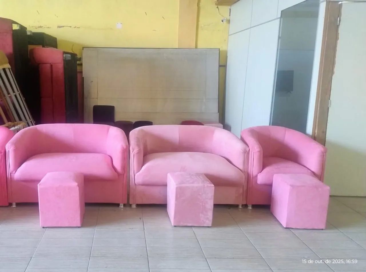 Poltronas Suedes Novas - Foto 4