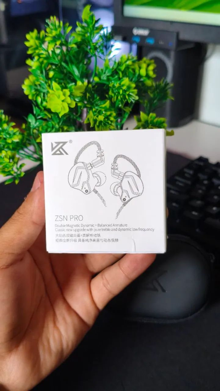Fone de Ouvido KZ ZSN PRO + Case - Foto 5