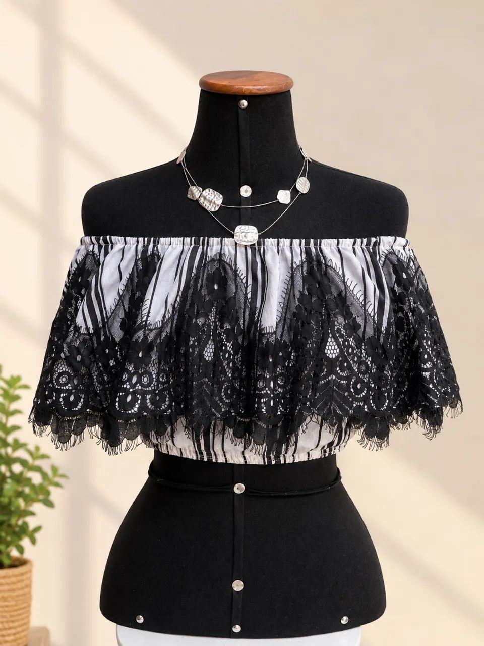 Blusa Feminina Ombro a Ombro