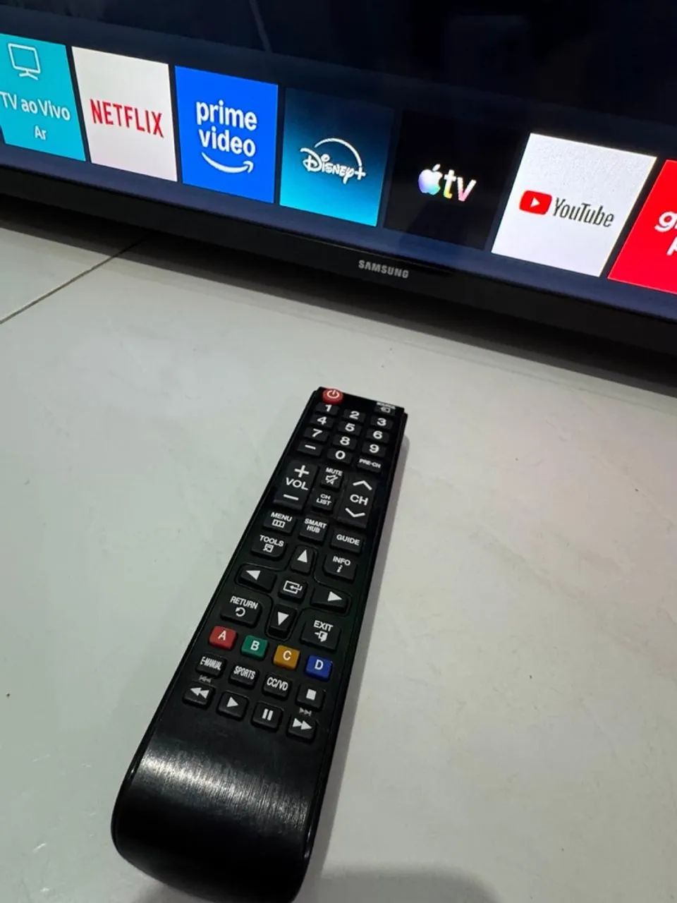 Tv smart Samsung tizen 43 polegadas  - Foto 4