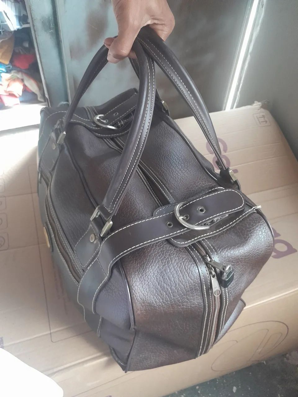 Bolsa original couro  - Foto 2