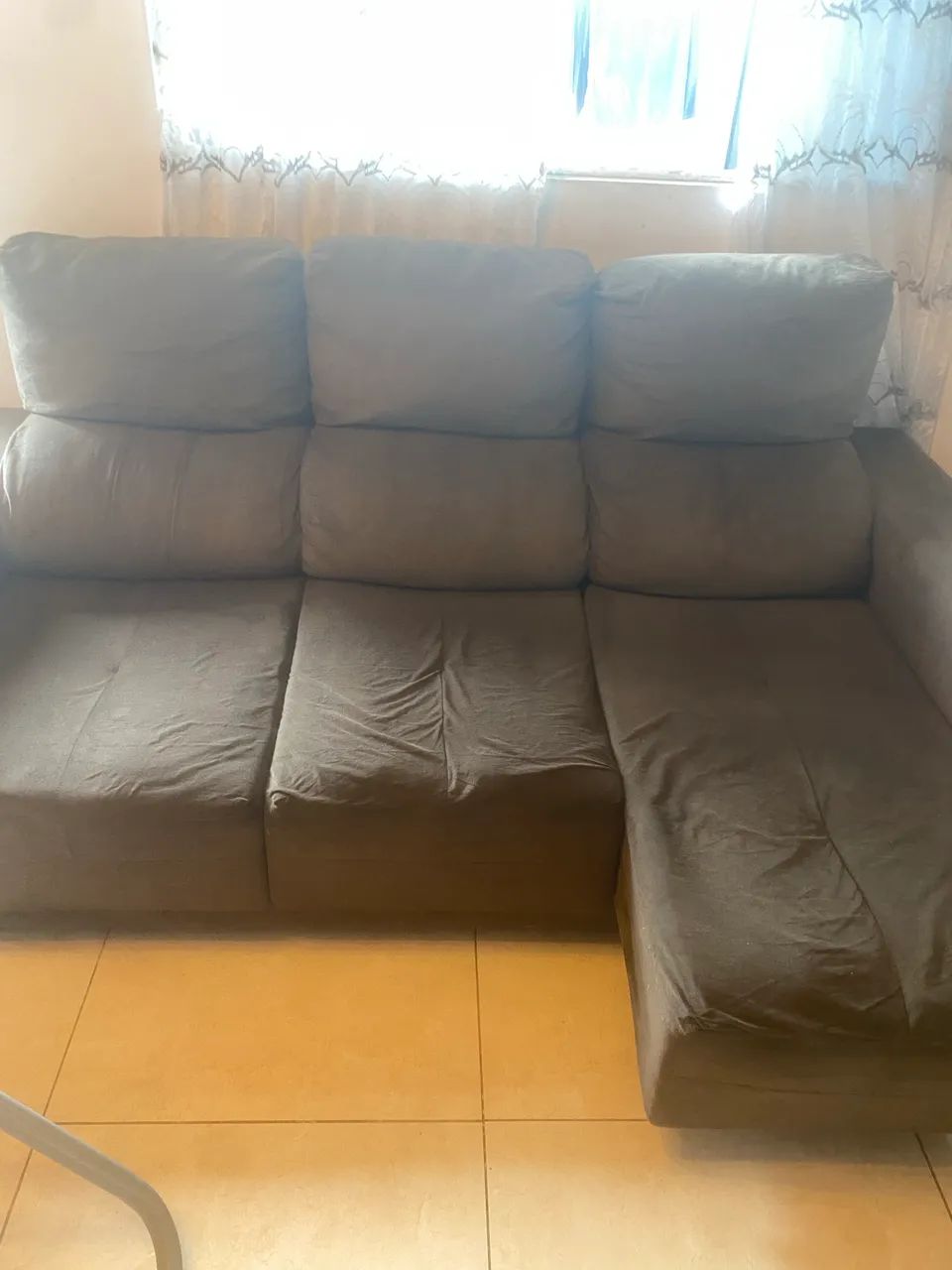 Vendo sofá retrátil marrom - Foto 3