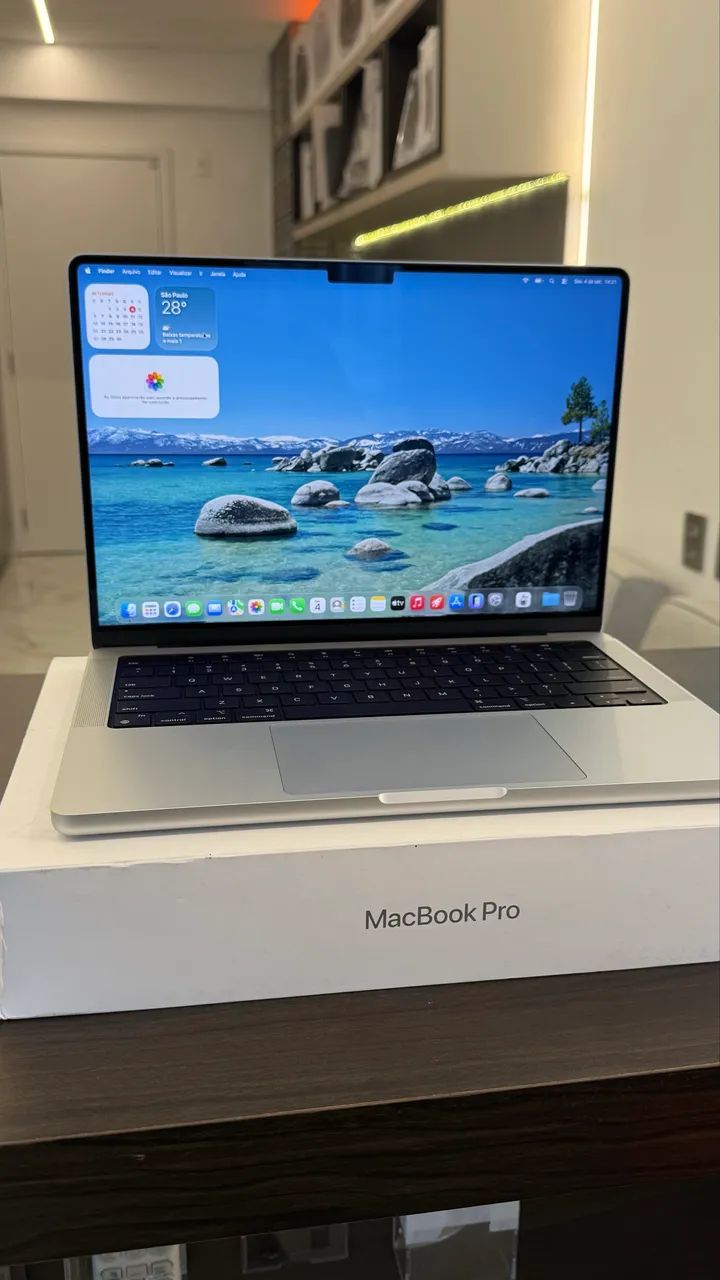 MACBOOK PRO M4 PRO 512SSD 24GB 14 POLEGADAS SILVER SEMINOVO / LOJA