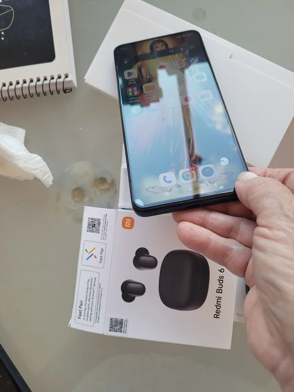 OPORTUNIDADE xiaomi not 12 Pro 256mb - Foto 4