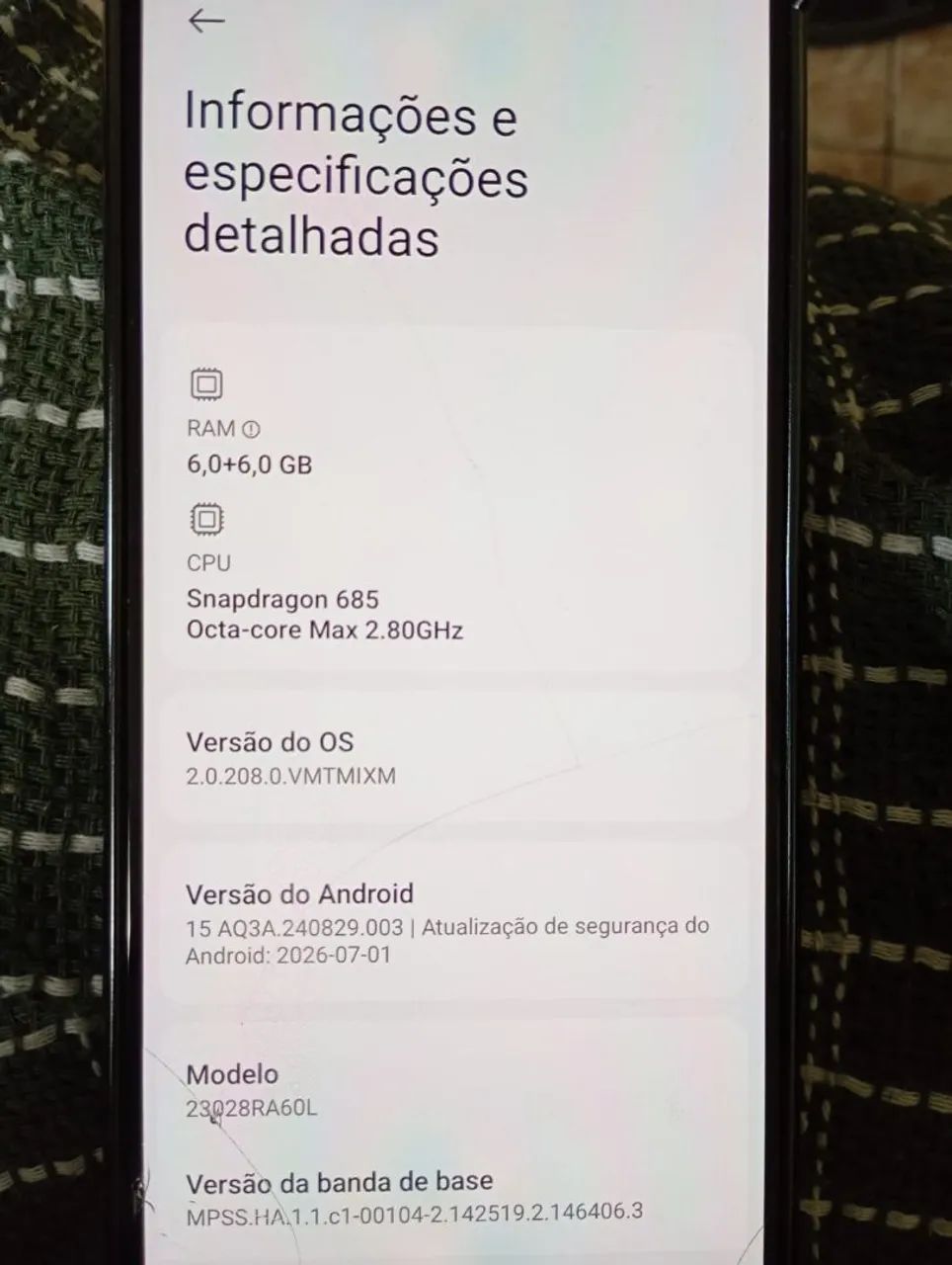 Vendo celular Redimi note 12 em perfeito estado  - Foto 2