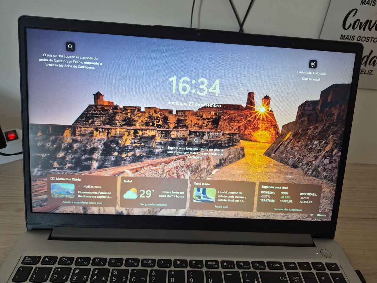Notebook Lenovo IdeaPad 1 | Core i5 12ª Geração | 8GB RAM | SSD