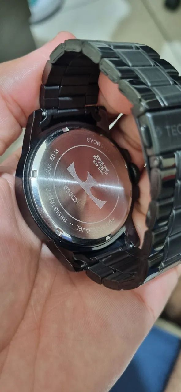 Relógio Technos Masculino Preto