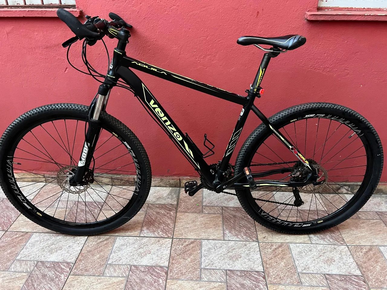 aquilaページ Bike MTB Venzo Aquila Aro 29 | 27v | Freio Hidráulico | Pneus
