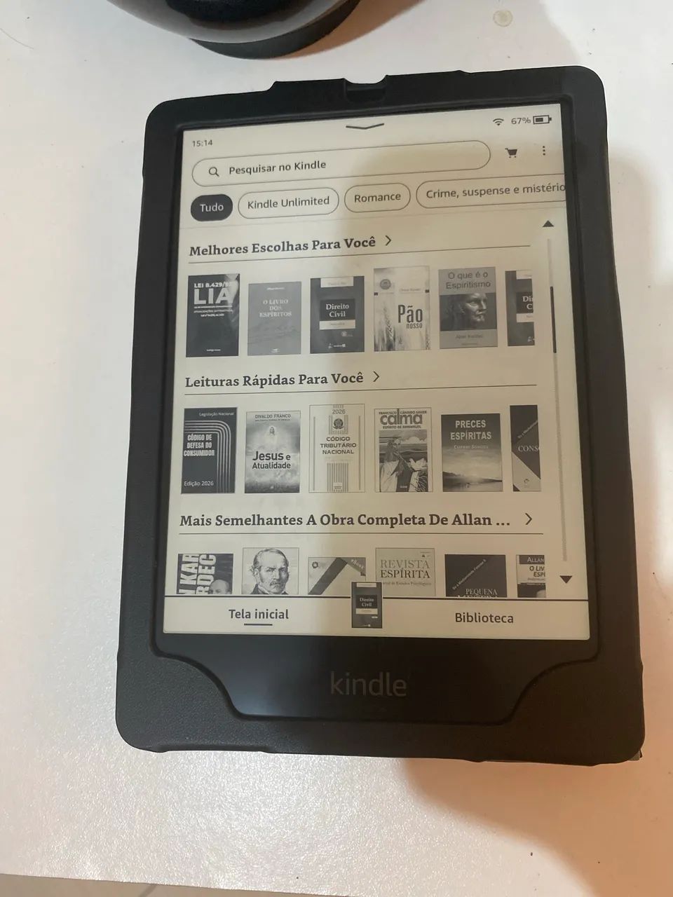 Novo Kindle Paperwhite 11a Geração Tela 6.8 - Tablets e E-Readers