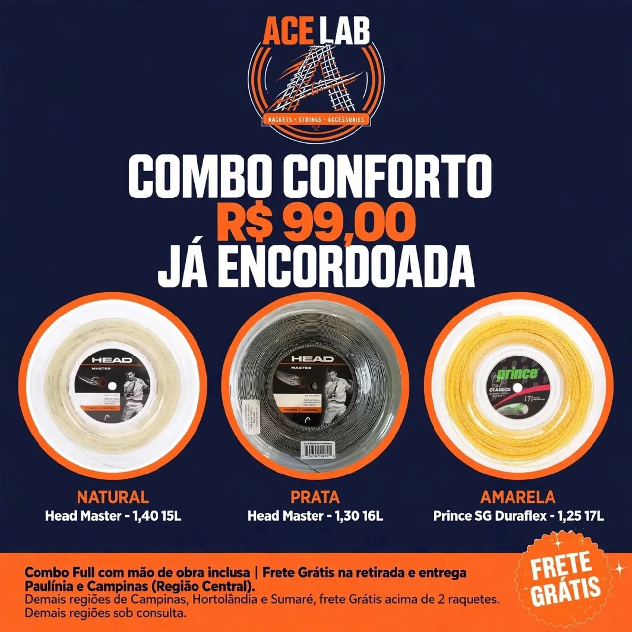 Encordoamento de Raquetes de Tênis - Foto 4