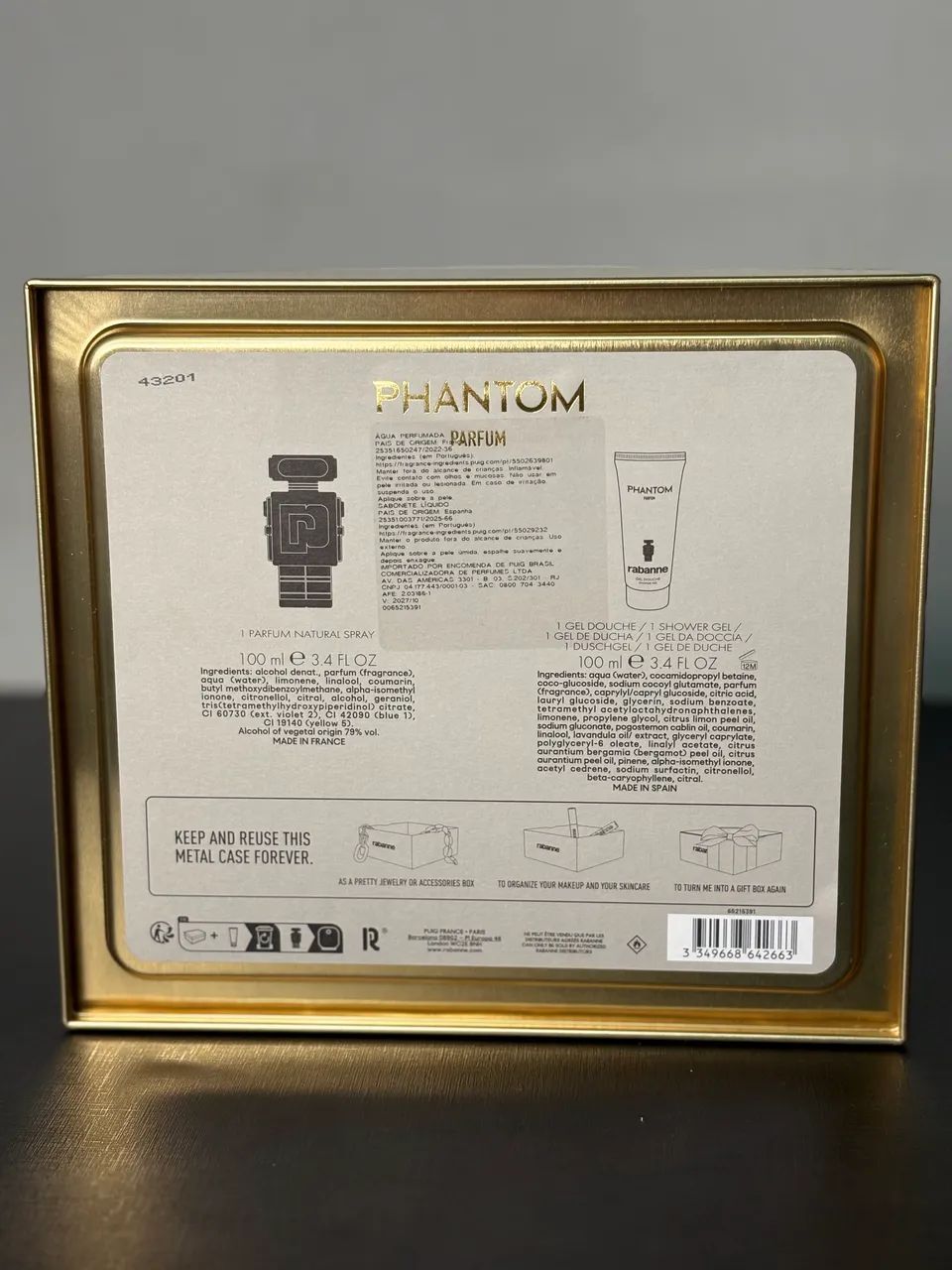 Kit Perfume Phantom Parfum  - Foto 3