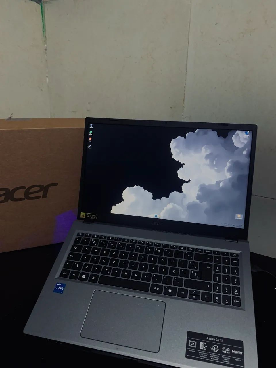 Acer Aspire Go 15 + base de resfriamento e apoio - Foto 2