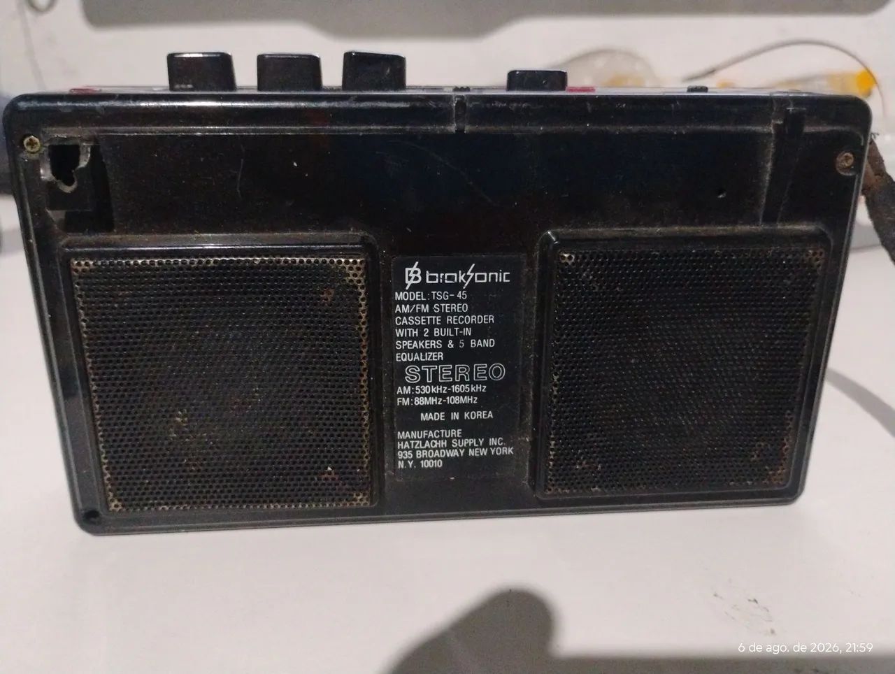 Walkman AM FM e cassete  - Foto 2