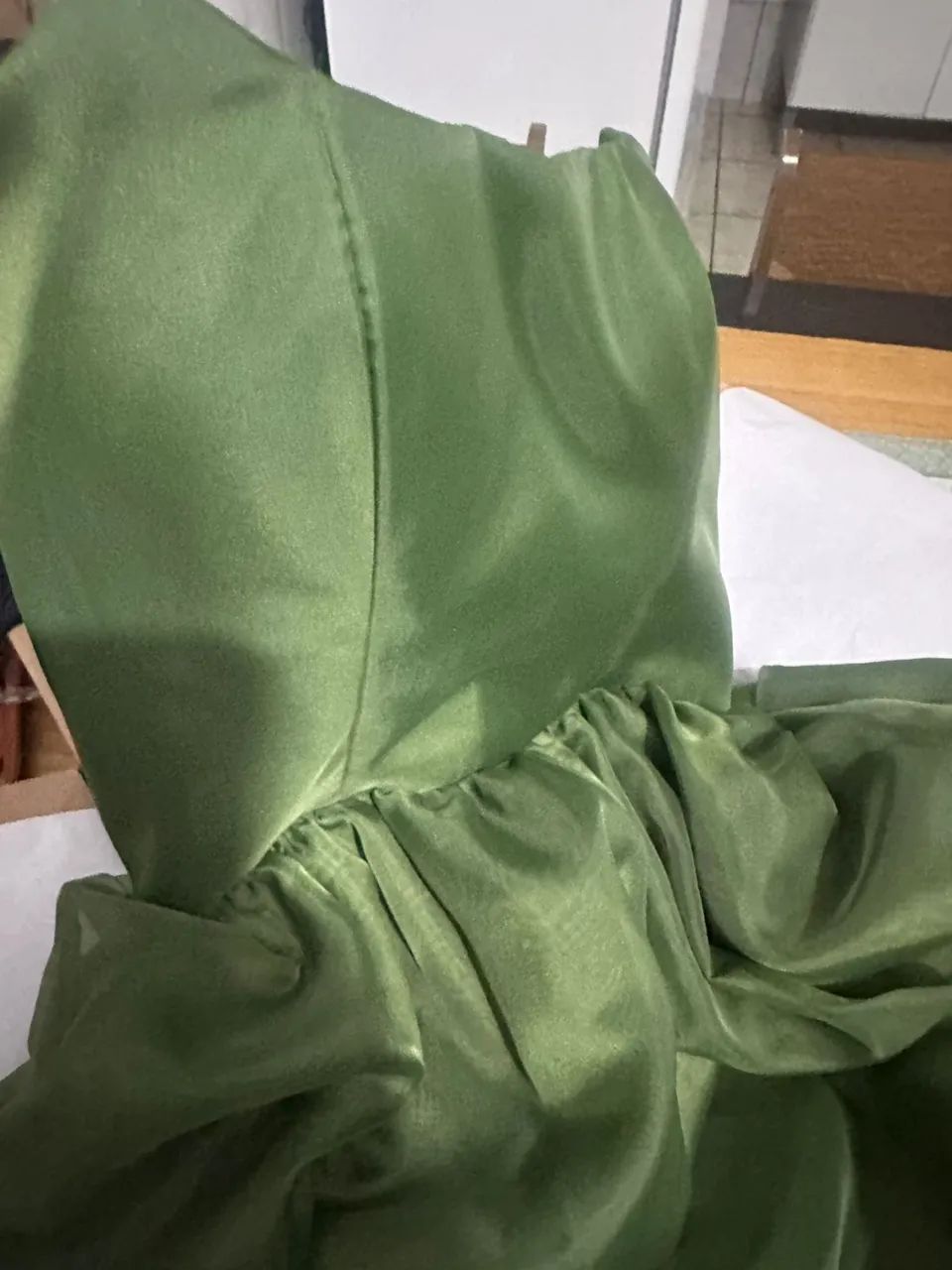 Vestido de festa Verde Oliva  - Foto 2