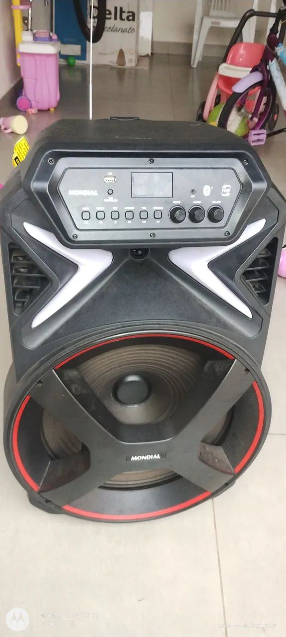 VENDE ESTÁ CAIXA DE SOM AMPLIFICADA  - Foto 2