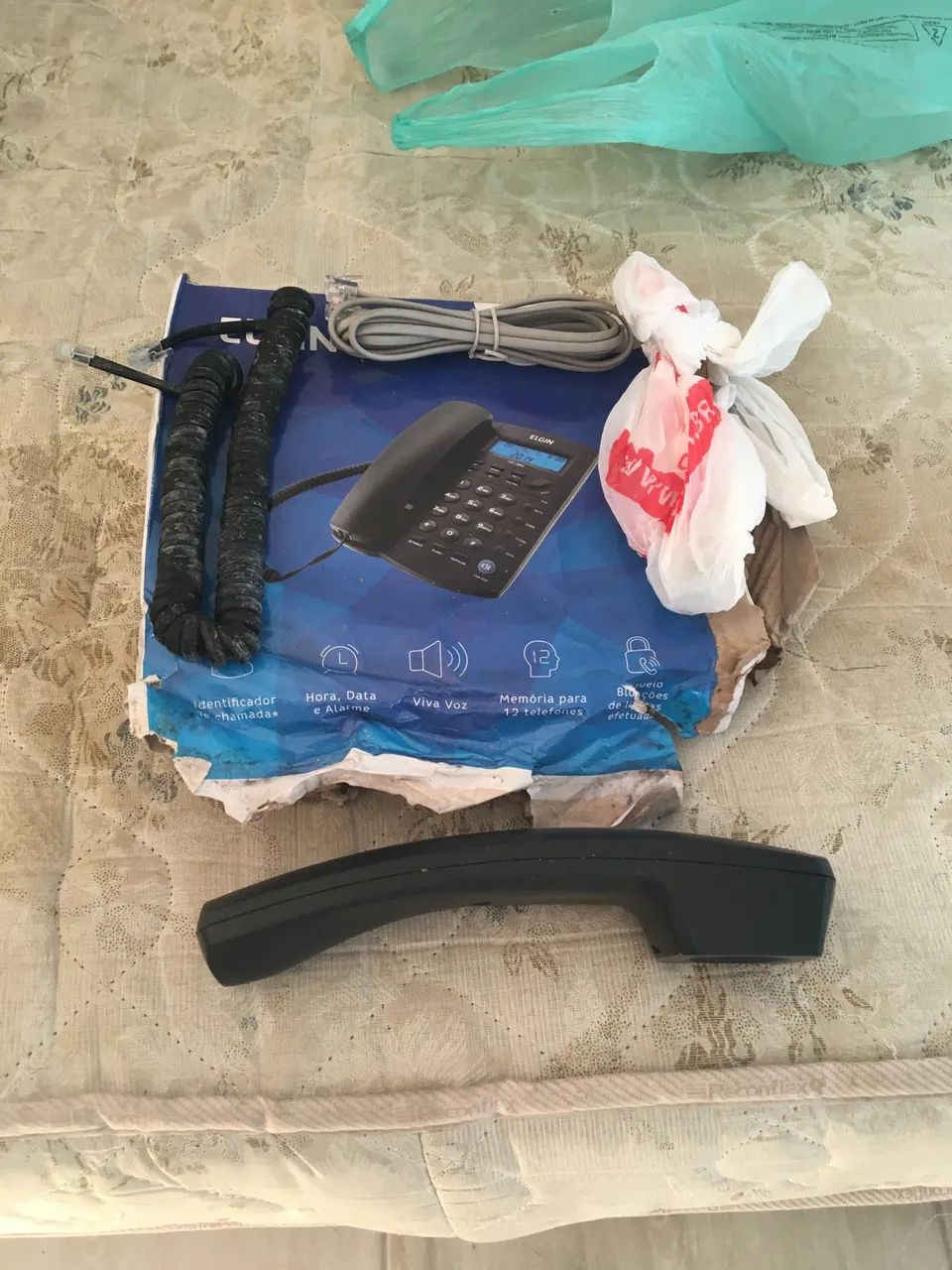 Telefone fixo Elgin 