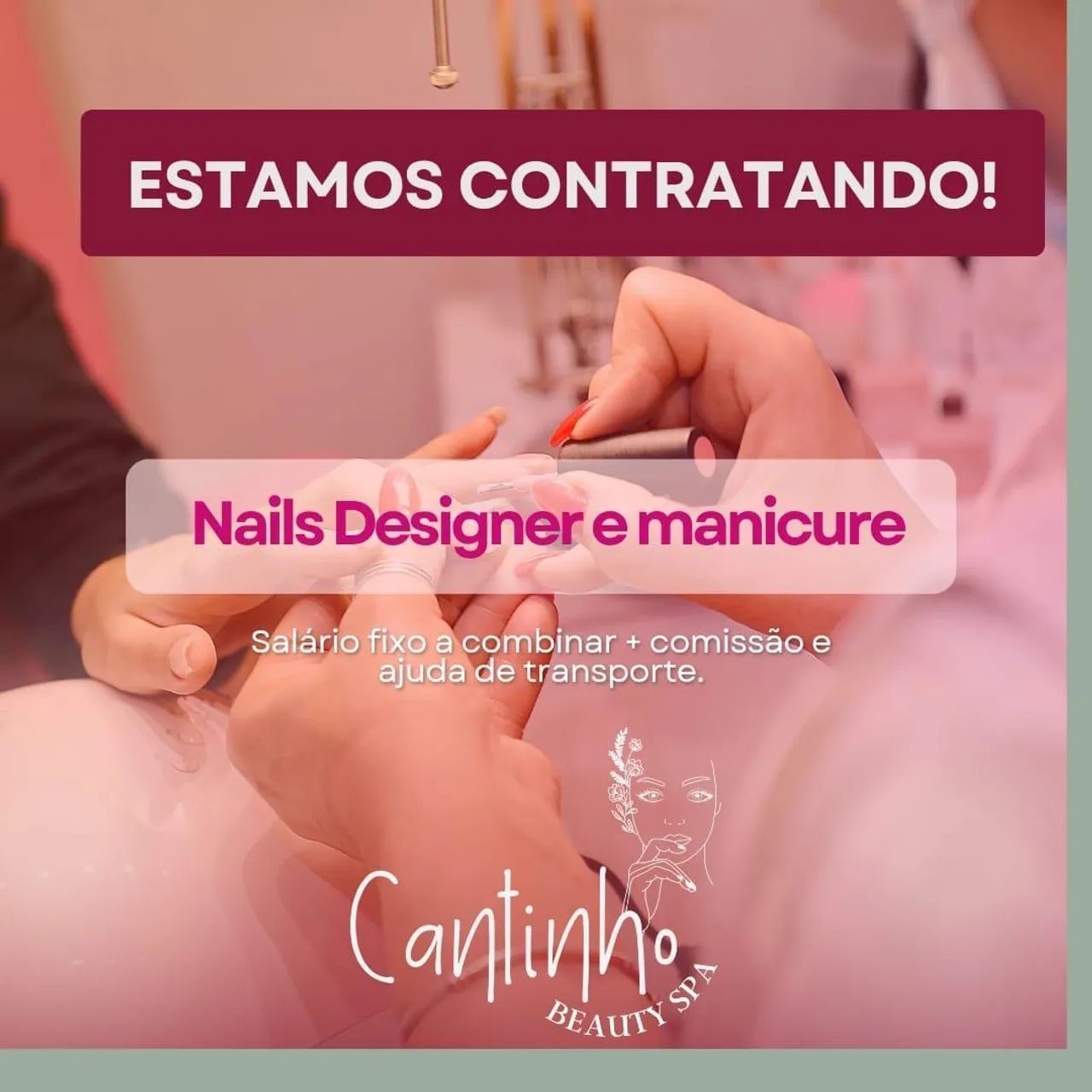 *Vaga para Nail Designer*