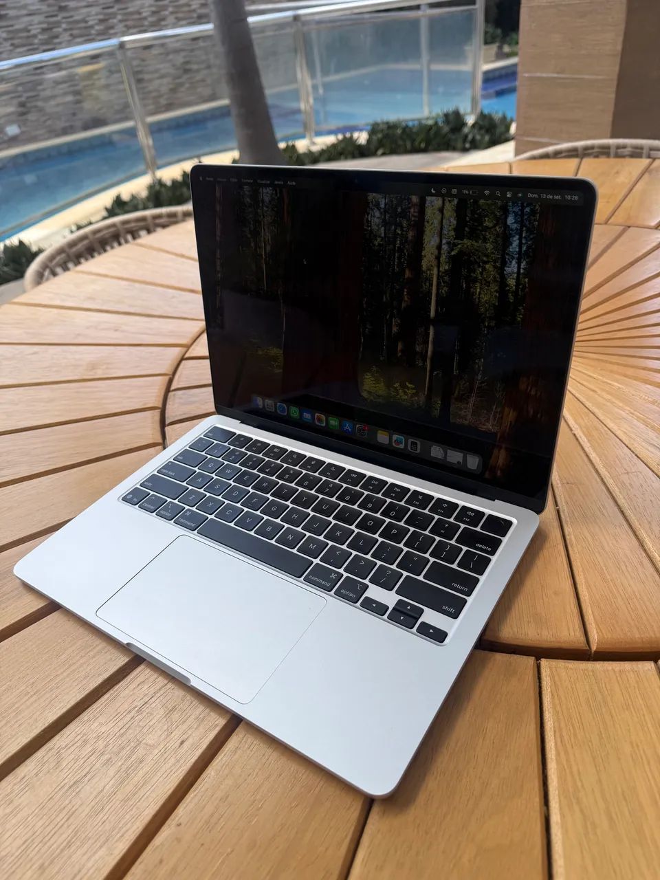 MacBook Air M4 256gb, 13,6? na garantia apple. Bateria 100% caixa