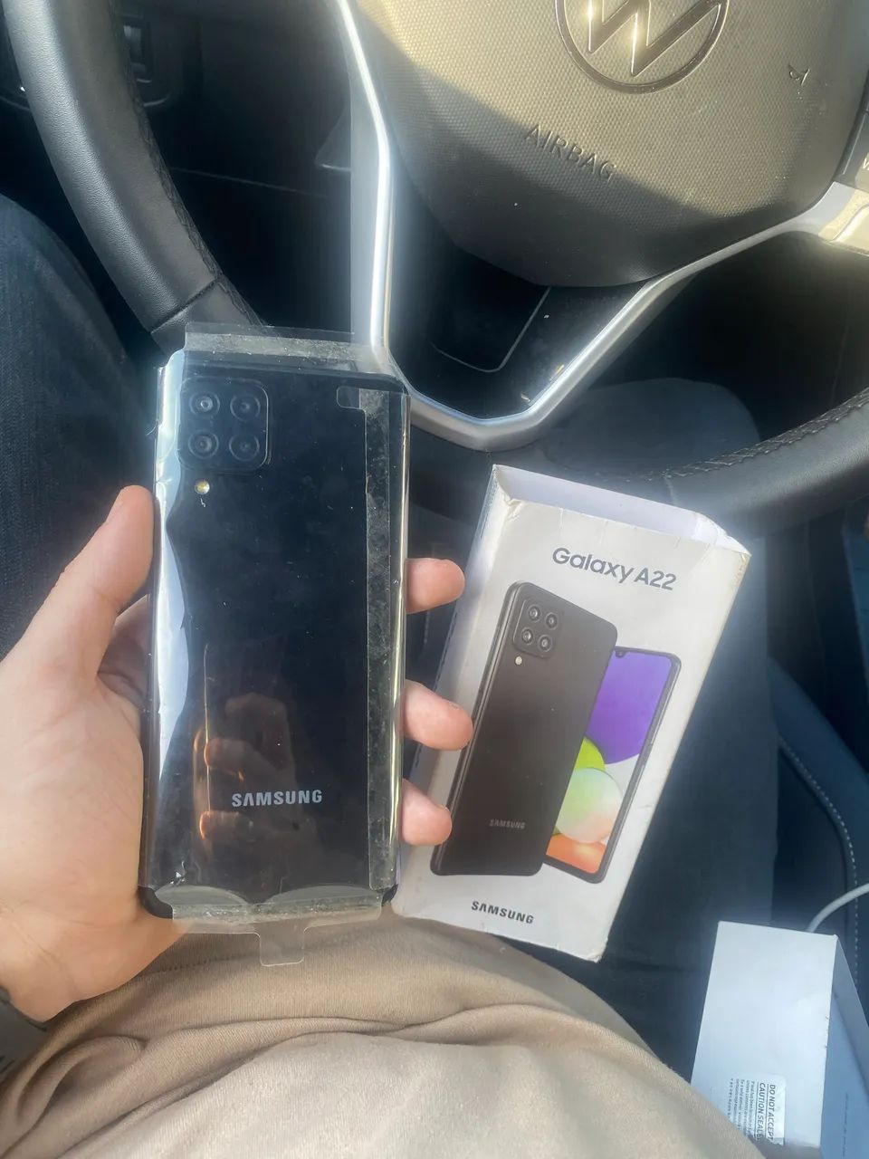 Oportunidade Samsung A22 128GB Biometria e fácil LEIA - Foto 3
