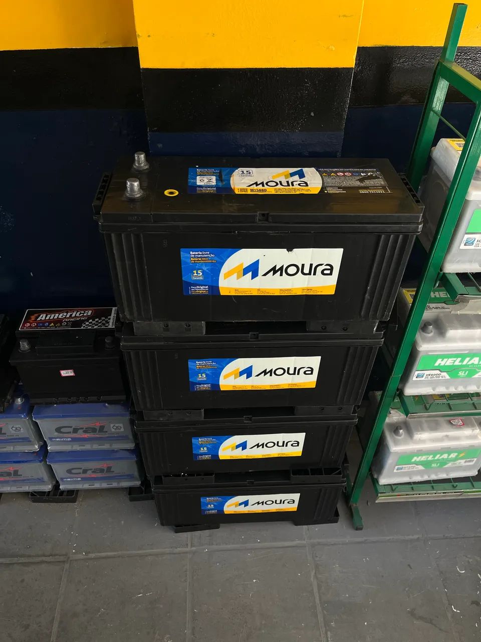Promoção bateria MOURA 150Ah 2025!!