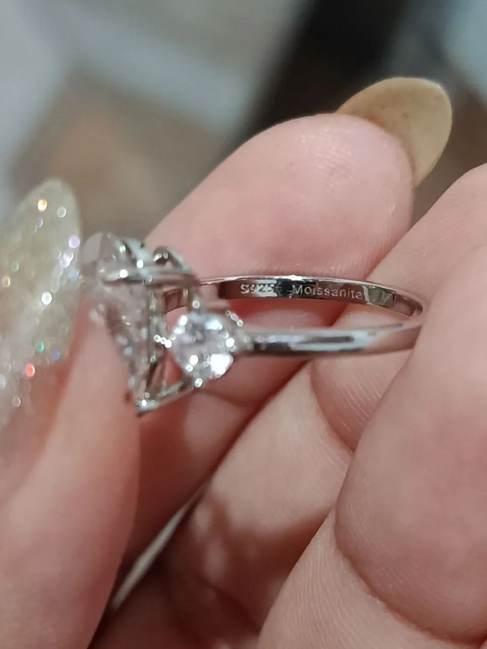 Anel moissanite tamanho 17  - Foto 3