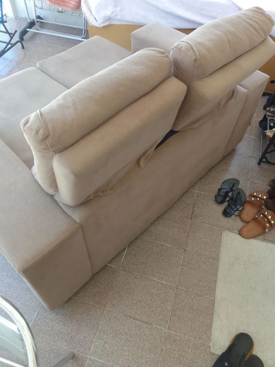 Sofá 2 lugares em bom estado  - Foto 3