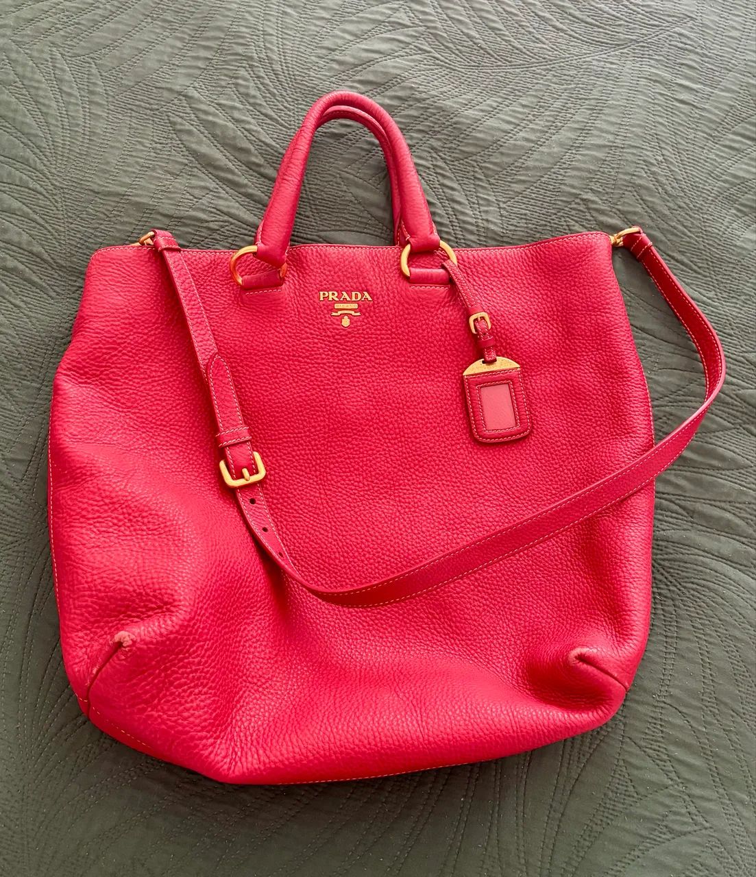 Vendo Bolsa Prada Vitello Daino Tote Original  - Foto 3