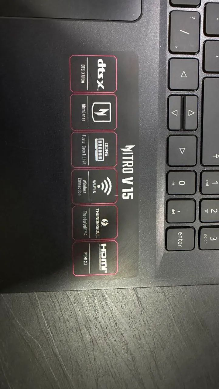 Vendo notebook gamer Nitro V15 - Foto 4