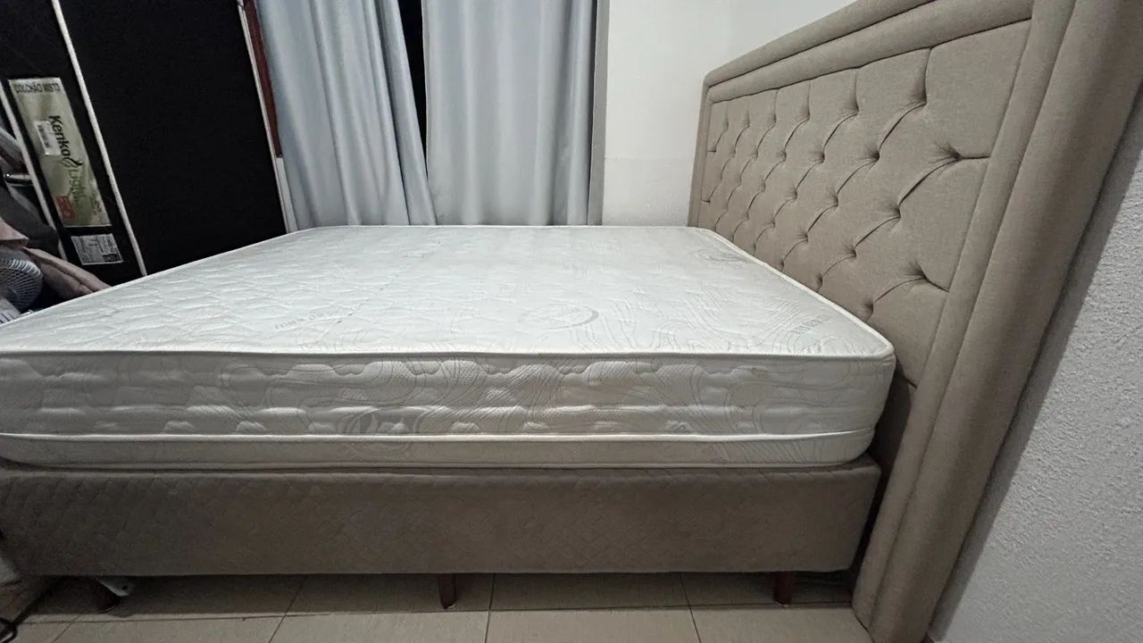 Cama Queen com cabeceira - Foto 3